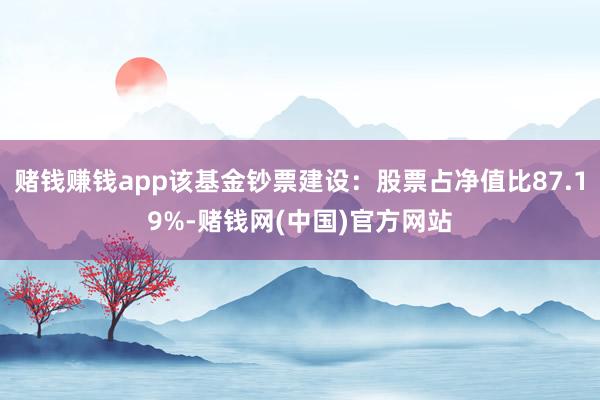 赌钱赚钱app该基金钞票建设：股票占净值比87.19%-赌钱网(中国)官方网站